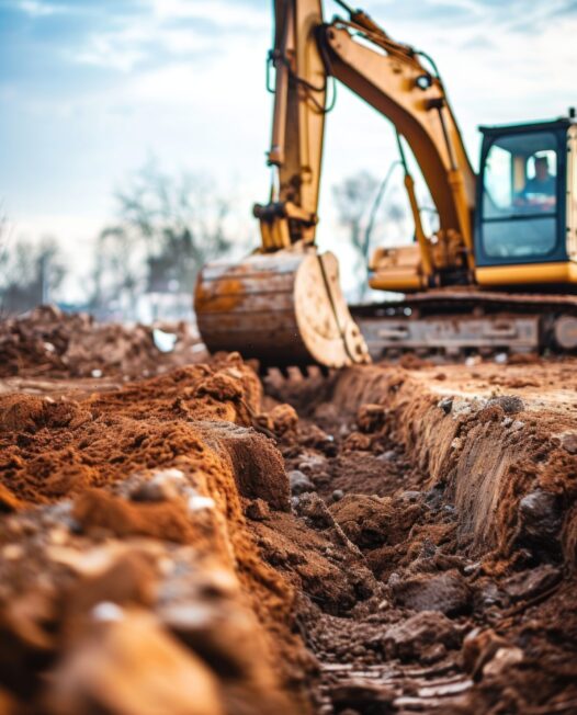 excavator in action digging land --ar 2:3 --v 6 Job ID: 17b49d35-12c5-483b-bd63-5779c857f8ca
